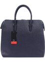 Kožená kabelka Pierre Cardin 55045 TSC DOLLARO modrá