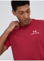 Tréninkové tričko Under Armour Rush Energy vínová barva, 1366138-001