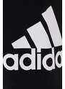Tepláky adidas černá barva, s potiskem