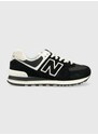 Sneakers boty New Balance U574GO2 černá barva, U574GO2-GO2