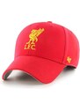 Čepice 47brand EPL Liverpool červená barva, s aplikací