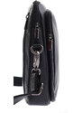 Pánská kožená taška přes rameno Sendi Design N-722 černá