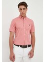 Košile Polo Ralph Lauren růžová barva, regular, s límečkem button-down