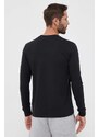 Bavlněné tričko s dlouhým rukávem adidas Originals černá barva, s potiskem