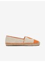 Oranžovo-béžové dámské espadrilky Michael Kors Kendrick - Dámské