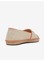 Oranžovo-béžové dámské espadrilky Michael Kors Kendrick - Dámské