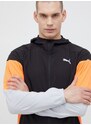 Běžecká bunda Puma RUN Lightweight černá barva