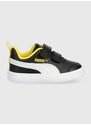 Dětské sneakers boty Puma Courtflex v2 V Inf černá barva