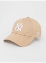 Kšiltovka New Era žlutá barva, s aplikací, NEW YORK YANKEES