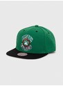 Kšiltovka Mitchell&Ness Boson Celtics zelená barva, s aplikací