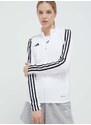 Tréninková mikina adidas Performance Tiro 23 League bílá barva, s aplikací, HS3513