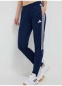 Tréninkové kalhoty adidas Performance Tiro 23 League tmavomodrá barva, s aplikací, HS3539