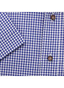 Willsoor Pánská klasická košile s dvojbarevným kostkovaným vzorem 15283