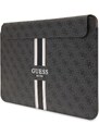 Pouzdro na notebook - Guess, 13-14 4G Printed Stripes Black