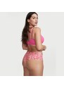 Victoria's Secret květinové krajkové brazilky Lacie Cheeky Panty