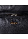 Bagind Journal Sirius - kožená crossbody taška černá