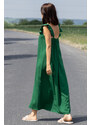 Only dámské midi šaty Zora zelené