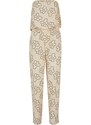 URBAN CLASSICS Ladies Viscose Bandeau Jumpsuit - softseagrassflower