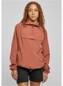 Dámská jarní/podzimní bunda Urban Classics Basic Pullover - hnědá