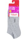 Bellinda COTTON IN-SHOE SOCKS 2x - Women's shorts 2 pairs - gray