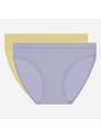 OH MY DIM'S BIKINI 2x - Women's Panties 2x - Yellow - Blue