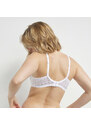 DIM GENEROUS DOTTY UNDERWIRED BRA - Women's bra with bone - white