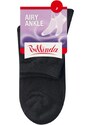 Bellinda AIRY ANKLE SOCKS - Women's ankle socks - black