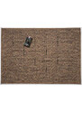 Devos koberce Kusový koberec FLOORLUX Coffee/Black 20008 – na ven i na doma - 60x110 cm