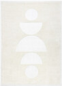 Dywany Łuszczów Kusový koberec Mode 8598 geometric cream - 80x150 cm
