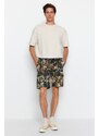 Trendyol Men's Multicolored Cargo Gabardine Shorts