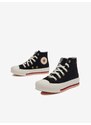 Černé holčičí kotníkové tenisky Converse Chuck Taylor All Star - Holky