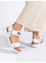 BIG STAR SHOES Women's white sandals Big Star HH274A026