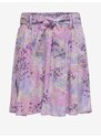 Světle fialová holčičí květovaná sukně ONLY Anna - Holky