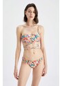 DEFACTO Regular Fit Floral Bikini Bottom