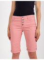 Fashionhunters Růžové džínové šortky od STITCH & SOUL
