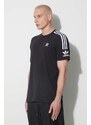 Bavlněné tričko adidas Originals černá barva, s aplikací, IA6344-BLACK