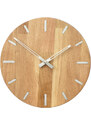 GTUP Ručně vyrobené dřevěné hodiny FOREST 285mm GT-EL7111