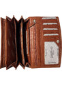 Dámská kožená peněženka Roberto hnědá 2497