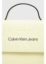 Kabelka Calvin Klein Jeans žlutá barva