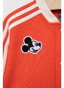 Dětská mikina adidas x Disney oranžová barva, s aplikací