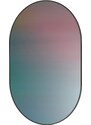 Zrcadlo ROUND 84 cm, růžová/modrá, Fritz Hansen