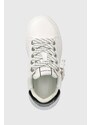 Kožené sneakers boty Karl Lagerfeld KREEPER LO bílá barva, KL42376N