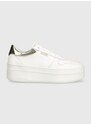 Sneakers boty Guess FL7LIF LEA12 bílá barva, LIFET