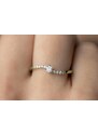 Couple Luxur Zlatý dámský prsten Valentina 6610304 Velikost prstenu: 54