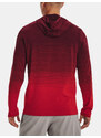 Under Armour Mikina UA Seamless LUX Hoodie-RED - Pánské