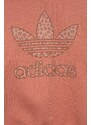 Dětská mikina adidas Originals oranžová barva, s potiskem