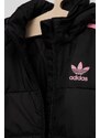 Dětská bunda adidas Originals černá barva