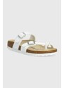 Žabky Birkenstock dámské, bílá barva, na platformě, 0071053-white