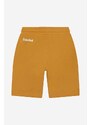 Dětské kraťasy Timberland Bermuda Shorts žlutá barva, hladké, nastavitelný pas