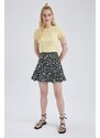 DEFACTO Patterned Mini Skirt